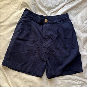 Big Bud Press Trouser Shorts Navy Small